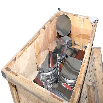 BA Surface Ddq Material 410 Cold Rolled 410 430 Stainless Steel Sheet Coil Circle